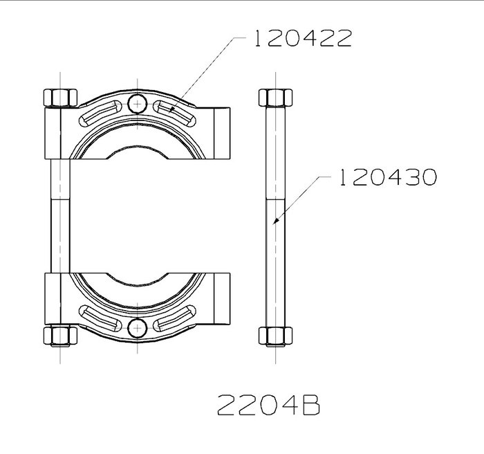 Forza Guillotine Plate Diamètre 105